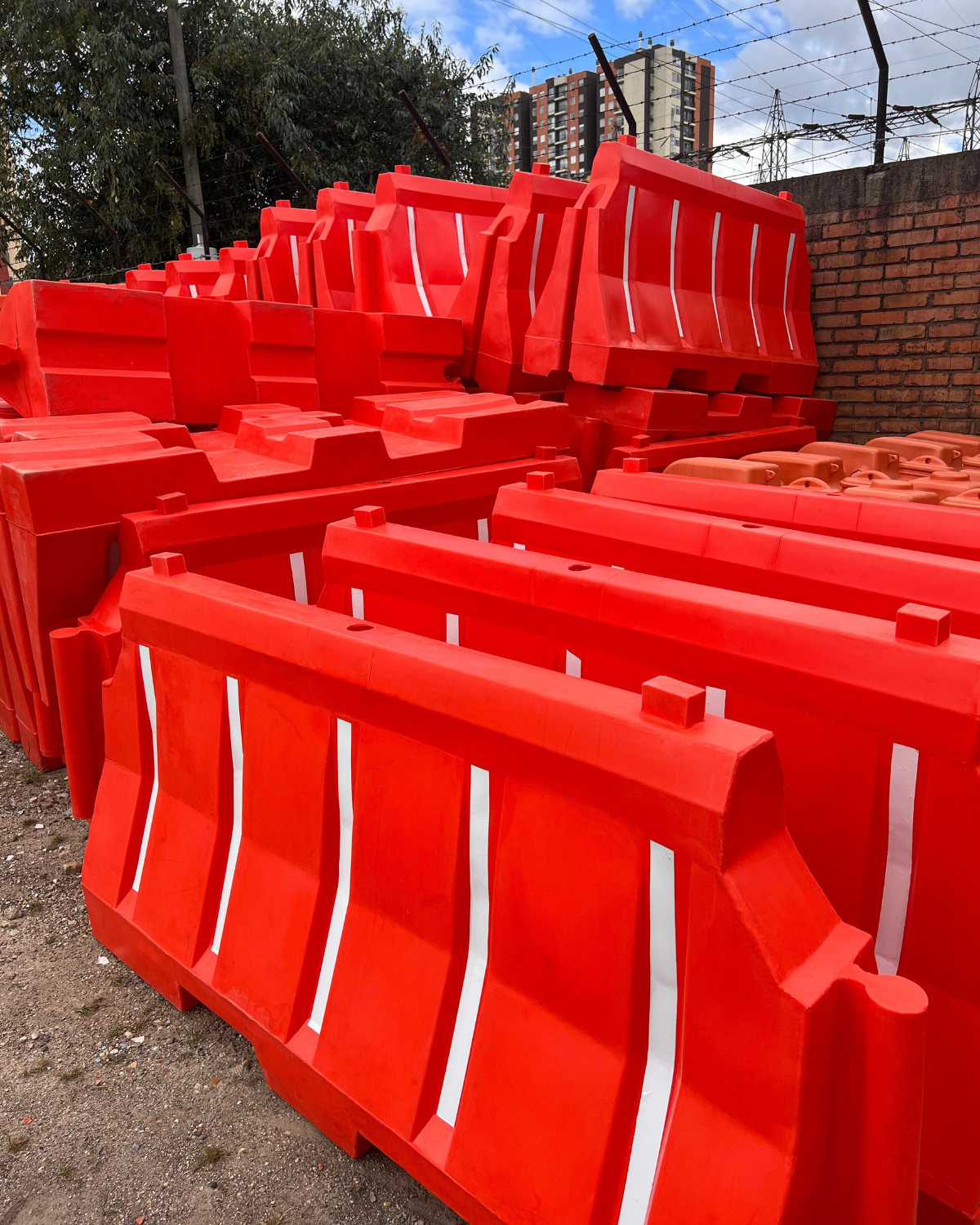 Barrera Plástica Vial