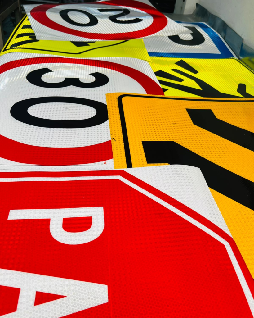 Servicio de Serigrafía para Señales de Tránsito